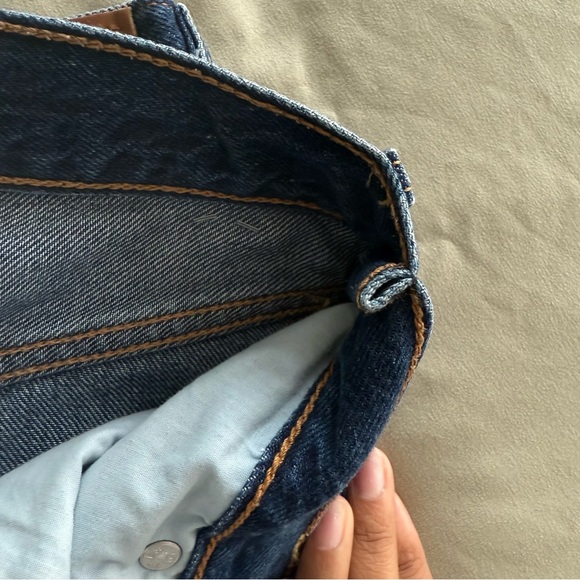 Levi’s ribcage straight dark wash jeans - Picture 3 of 4